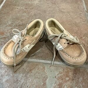 Sperry top sider toddler Tan Boat Shoes